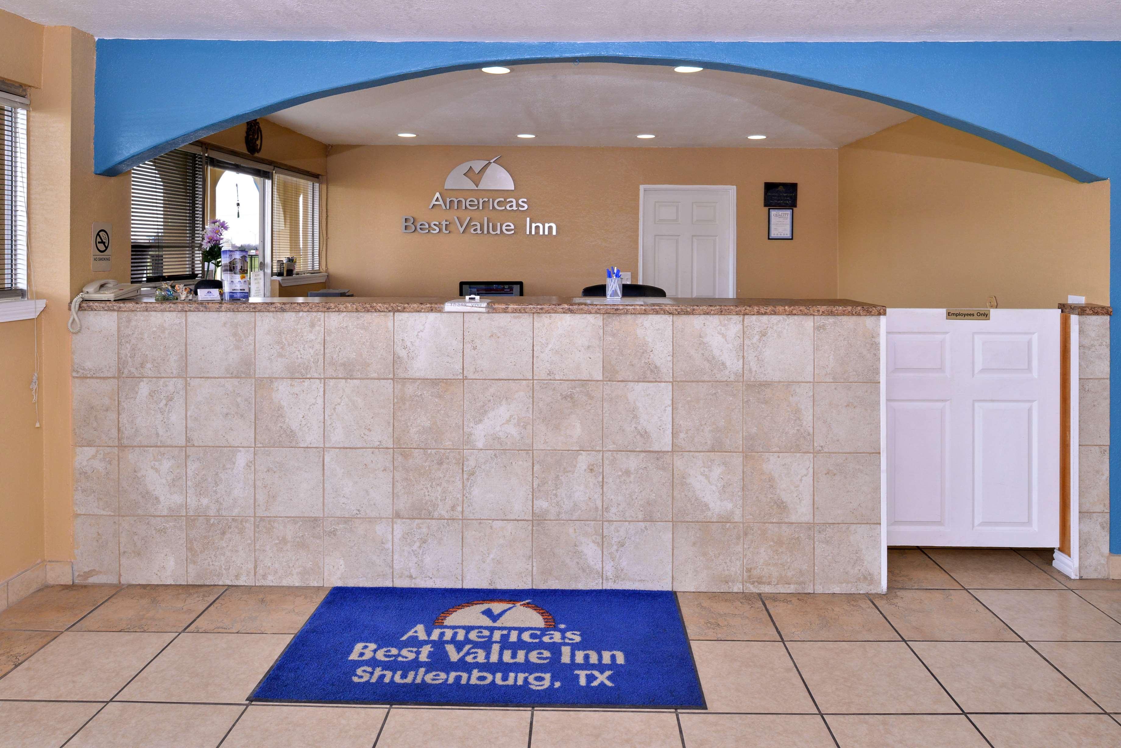 Americas Best Value Inn Schulenburg Экстерьер фото